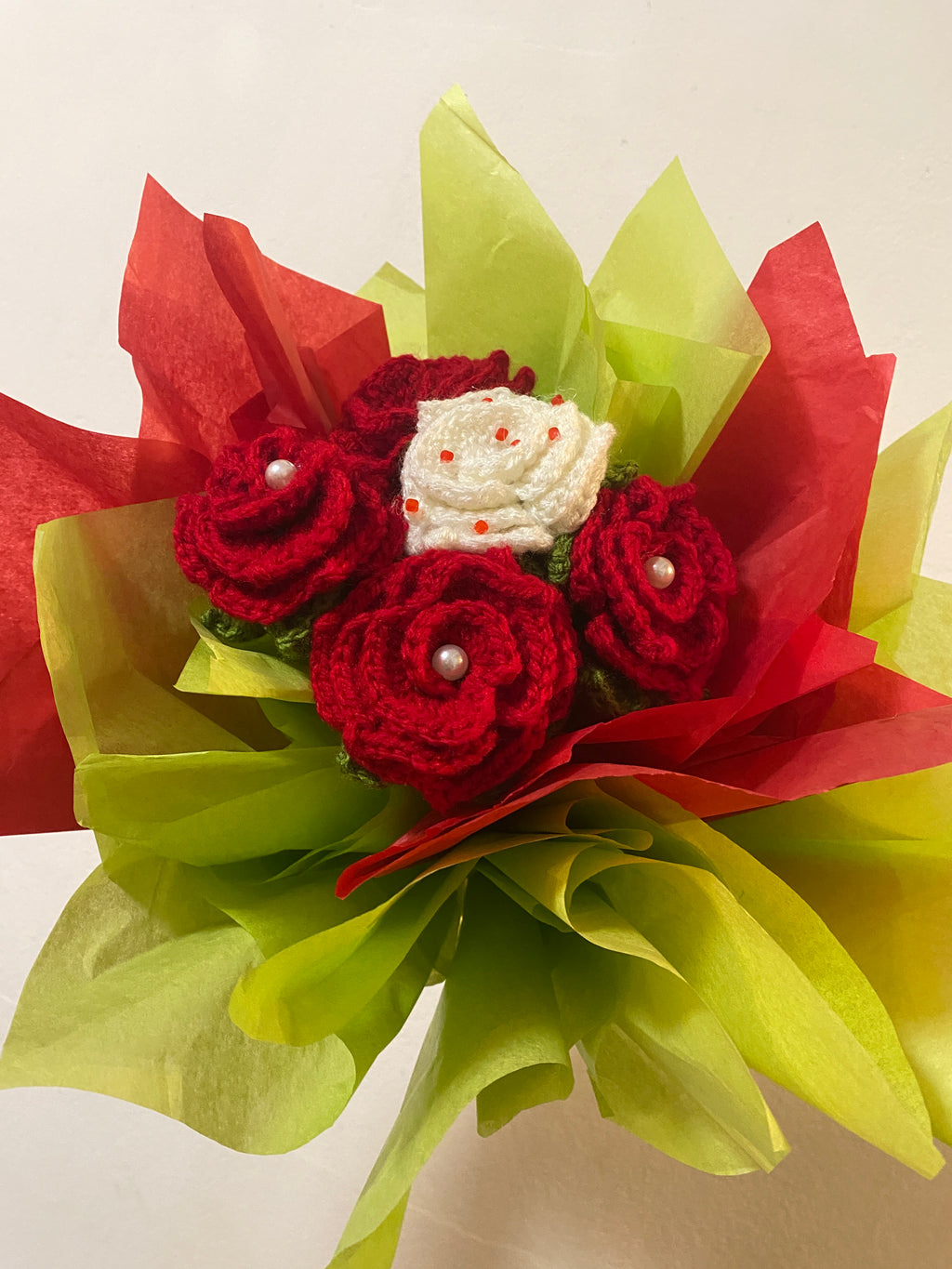 Buchet Trandafiri Crosetati