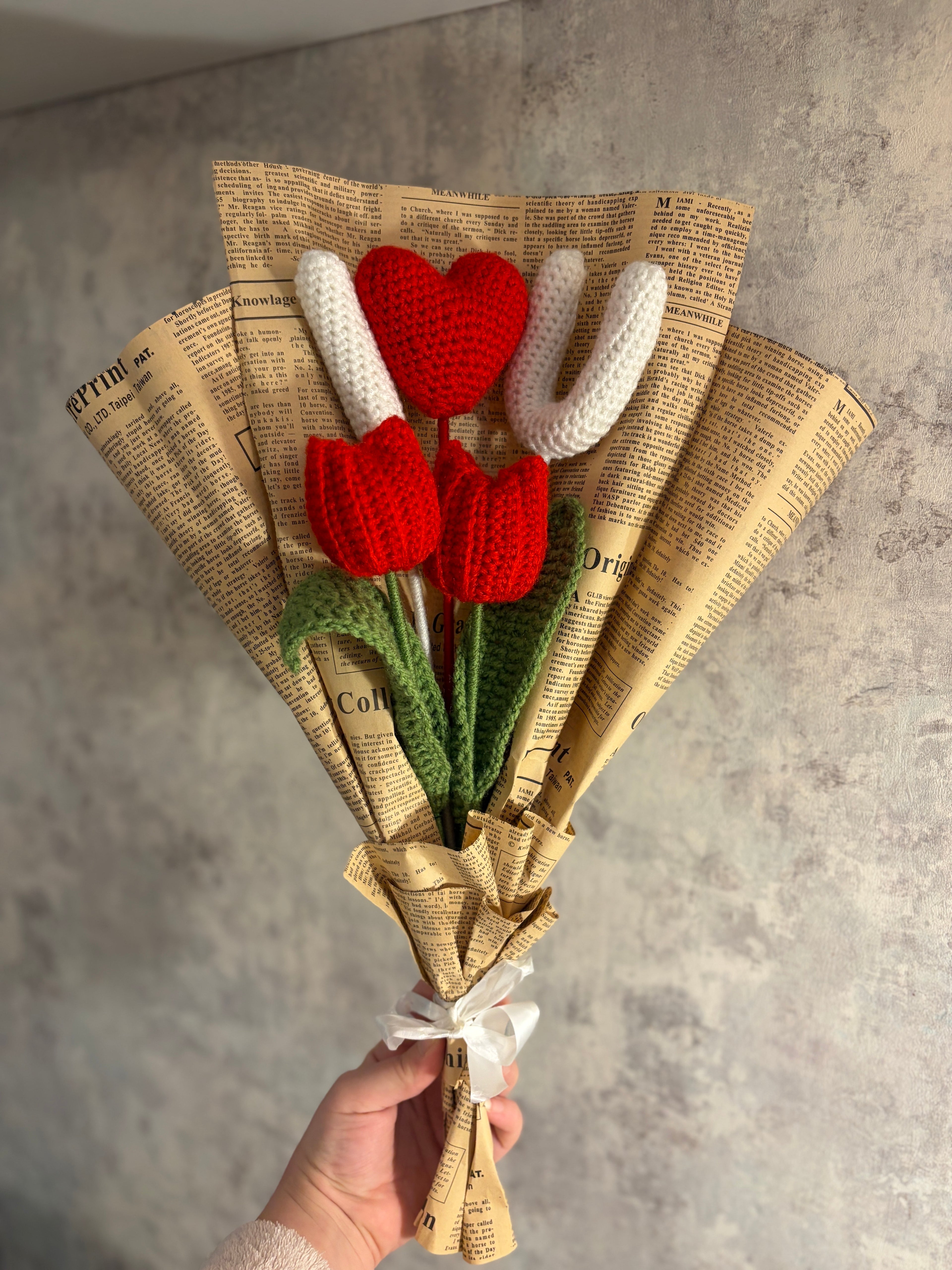 Buchet Crosetat - I Love You