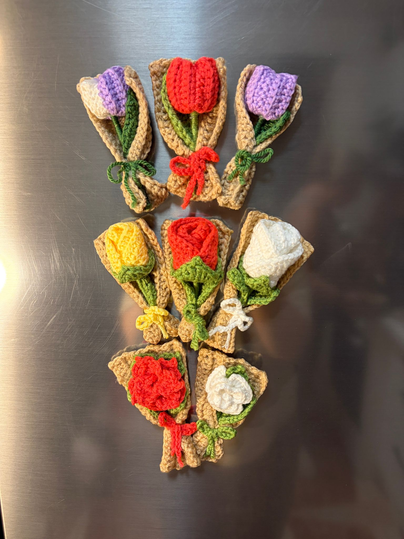 Magnet Trandafir Crosetat